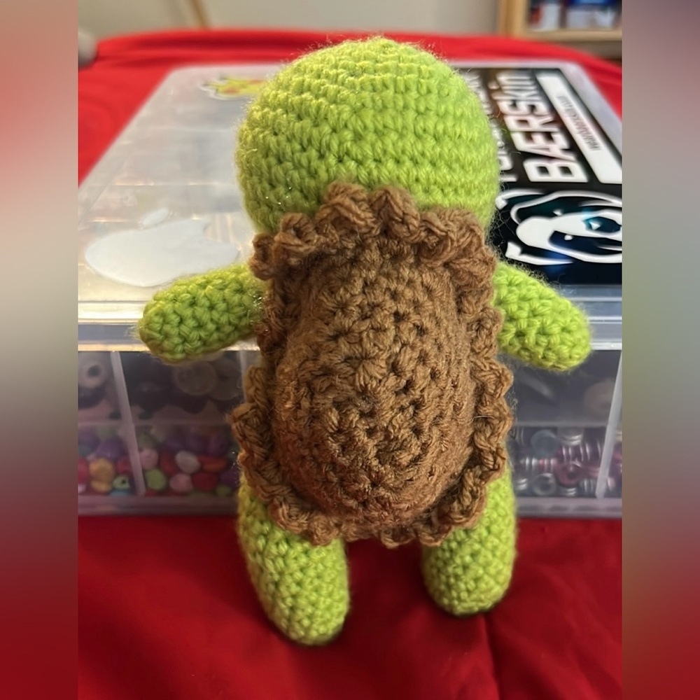 Crocheted Turtle 🐢 - Picture 5 of 9
